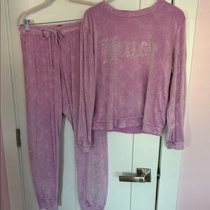 Juicy Couture Light Purple Pajama Set
